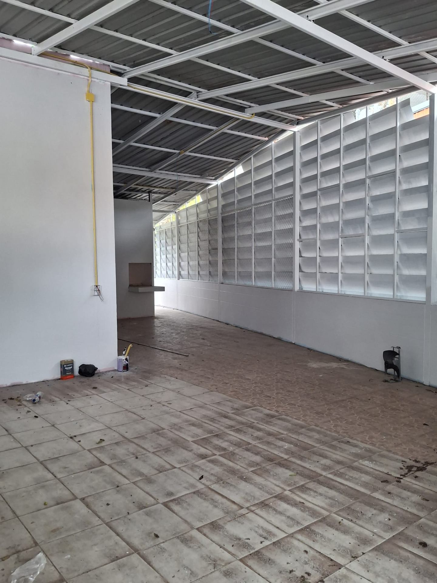 Ground-floor shell · Café & Laboratory footprint