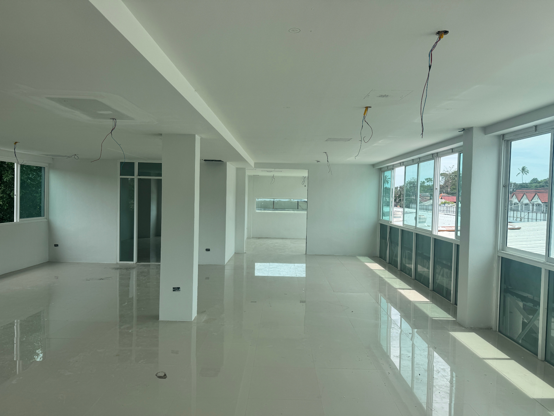 2nd floor open-plan suites and VIP under construction